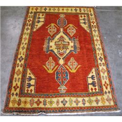 beautiful hand woven russian design kazakh