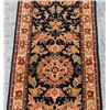 Image 2 : nice warm toned tabriz design runner w/silk highlights