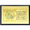 Image 1 : HAND-PAINTED WATERCOLOR SAYING IN OLD GERMAN