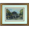 Image 1 : Fabulous, Signed Parisian Scene Etching, Listed Artist