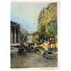 Image 3 : Fabulous, Signed Parisian Scene Etching, Listed Artist