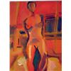 Image 2 : Very Attractive Impressionistic French Nude Oil On Canvas Painting