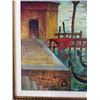 Image 6 : Enchanting Large Oil on Canvas, Signed View of Venice