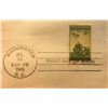 Image 3 : Marines on MT. Suribachi, print and first issue stamp