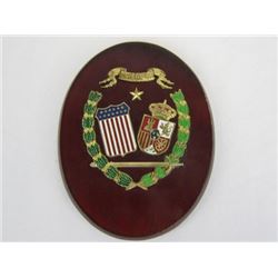 Collectibles and Memorabilia military wall plaque