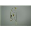 Image 2 : Pearls and a tear of green calcedonia Necklace