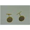 Image 2 : Gold and silver coin handmade Cufflinks