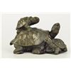 Image 1 : Vienna Bronze Snapping Tortoise Sculpture (4"X4")