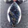 Image 2 : Natural MultiColor Pietersite Diamond Polished Necklace