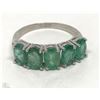 Image 1 : #4-10K GOLD EMERALD RING