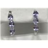 Image 1 : #20-STERLING SILVER TANZANITE EARRINGS