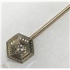 Image 2 : #47-14K GOLD DIAMOND(0.10CT) PIN