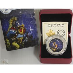 59) RCM 2015 $25 FINE SILVER COIN - STAR CHARTS