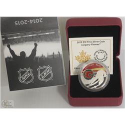 2015 RCM FINE SILVER $10 DOLLAR COIN CALGARY