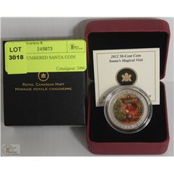 31)2012 NUMBERED SANTA COIN