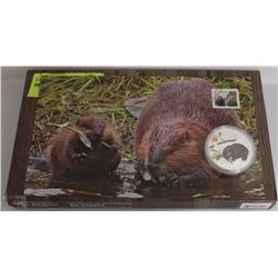 16) RCM THE BEAVER STAMP AND COIN SET LTD 4000
