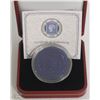 Image 1 : 39) 5 POUND STERLING TITANIUM TUPPENNY BLUE COIN