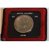 Image 1 : 18)BRITISH COLUMBIA SILVER DOLLAR