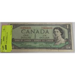 9) 1954 SPECIAL SERIAL # $1