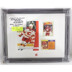 LANNY MCDONALD GUARANTEED AUTHENTIC AUTOGRAPH &