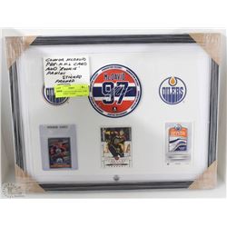 CONNOR MCDAIVID PRE-N.H.L CARD AND "ROOKIE" PANINI