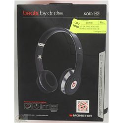 BEATS BY DR. DRE, SOLO HD HEADPHONES, RED IN COLOR