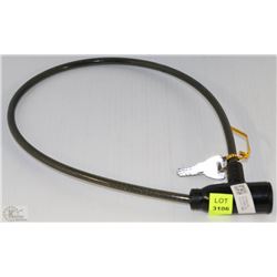 NEW BIKE LOCK WITH KEYS