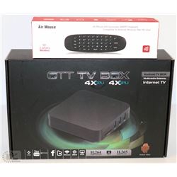 NEW ANDROID TV BOX MULTIMEDIA GATEWAY W/ AIR MOUSE