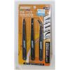 Image 1 : NEW 3PACK OF 3 IN 1 TWEEZERS