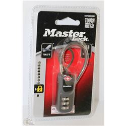 NEW FR MASTERLOCK CABLE STYLE LOCK