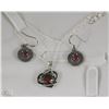 Image 1 : SS .925 NECKLACE & EARRING SET