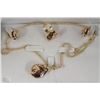 Image 1 : GOLD PLATED FASHION JEWELRY SET INCL RING,