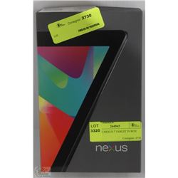 GOOGLE NEXUS 7 TABLET IN BOX