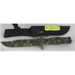 OLYMPIA EDGE TACTICAL KNIFE WITH SKULL BUSTER