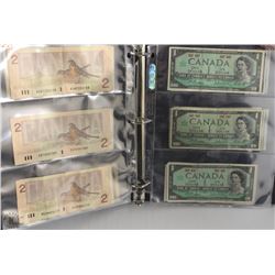 2)PAPER MONEY COLLECTION BINDER