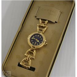 BRAND NEW GOLD CHEVAL SPORT WOMENS WATCH WITH
