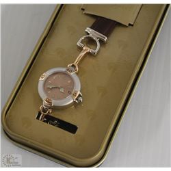 BRAND NEW CHEVAL SPORT WOMENS WATCH WITH BROWN