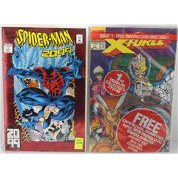 2 MARVEL NUMBER ONE ISSUE COMICS