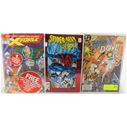 3 MARVEL NUMBER ONE ISSUE COMICS