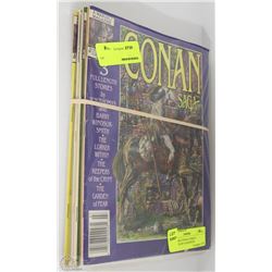 ASSORTED CONAN COMICS - BUNDLE OF 8 ASSORTED
