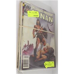 ASSORTED CONAN COMICS - BUNDLE OF 8 ASSORTED