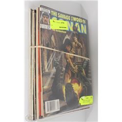 ASSORTED CONAN COMICS - BUNDLE OF 12