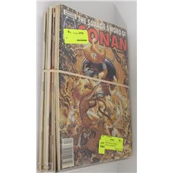 ASSORTED CONAN COMICS - BUNDLE OF 12