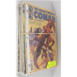 ASSORTED CONAN COMICS - BUNDLE OF 12