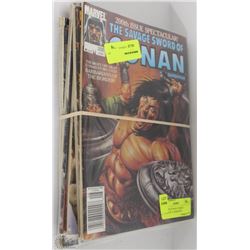 ASSORTED CONAN COMICS - BUNDLE OF 12