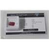 Image 1 : 79) RED BERYL 4.90CT WITH COA