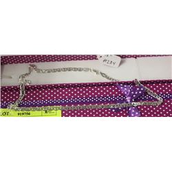 STERLING .925 SILVER 18" NECKLACE