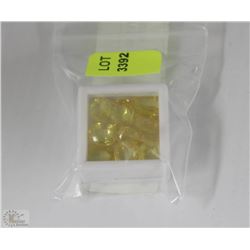 81) LAB CREATED SAPPHIRE 48CT 10PCS