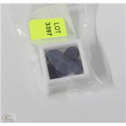 87) NATURAL BLUE SAPPHIRE 31CT 5PCS - HEATED AAA
