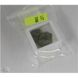 88)  NATURAL ROUGH PERIDOT 30.7CT